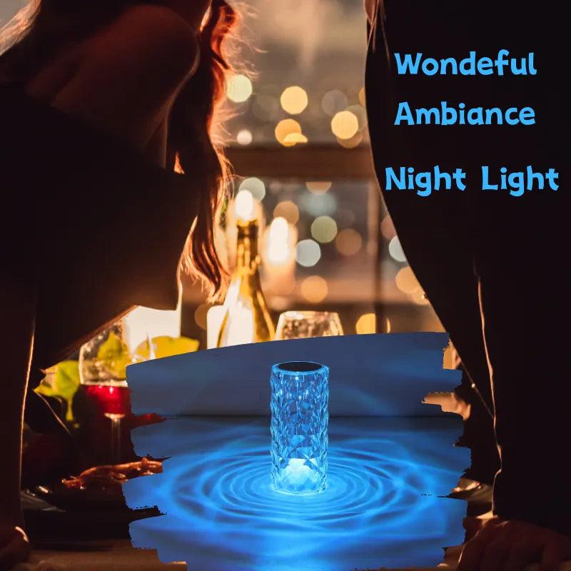 LED Crystal Table Lamp - HeyBless
