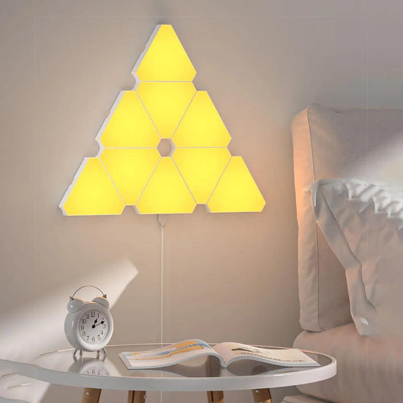 Triangular Led Quantum Lamp RGB - HeyBless