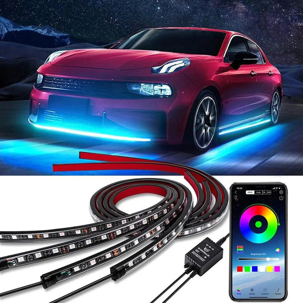 RGB LED For Car Bottom - HeyBless